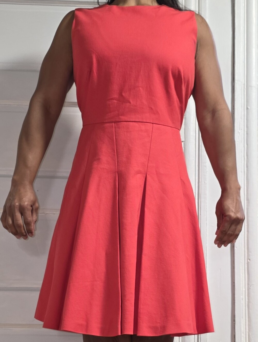 RED VALENTINO Sleeveless Fit-and-Flare Dress